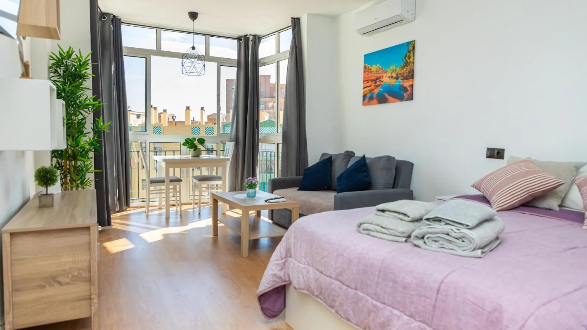 Vis6 - Nuevo, Reformado, Centro De Torremolinos, Playa A 850 Metros, Wifi, Vistas A La Ciudad Appartement
